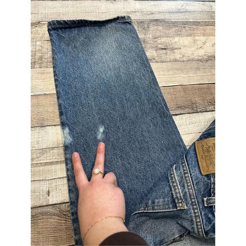 Vintage 80s/90s Levi’s 540 Leather Tab Made in USA Men’s W44 x L36 Cotton Jeans
